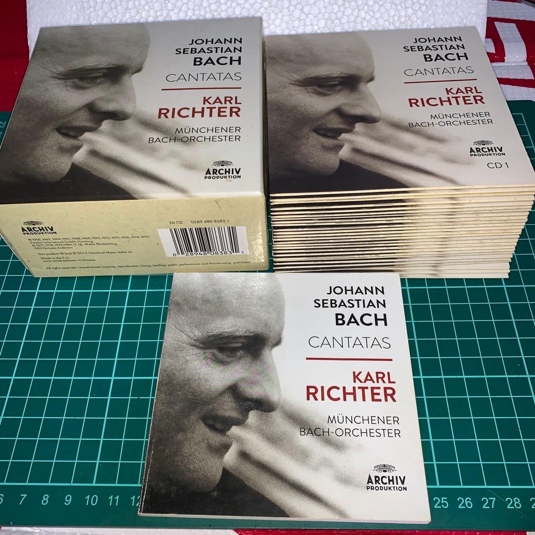 J.S.バッハ: カンタータ集 26枚組 カール・リヒター (演奏) - メルカリ