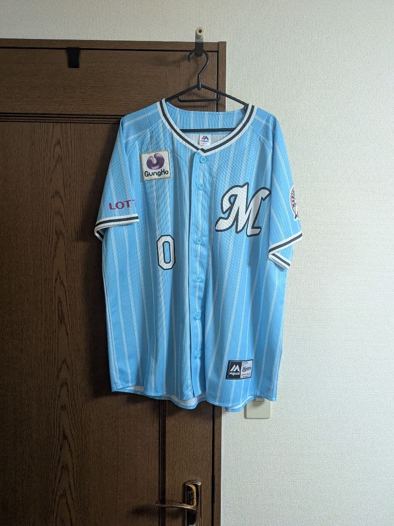 激レア千葉ロッテ #0 荻野選手 マリフェス、サマフェス サイズL 5枚