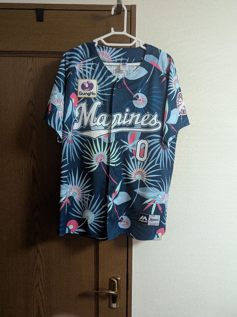 激レア千葉ロッテ #0 荻野選手 マリフェス、サマフェス サイズL 5枚