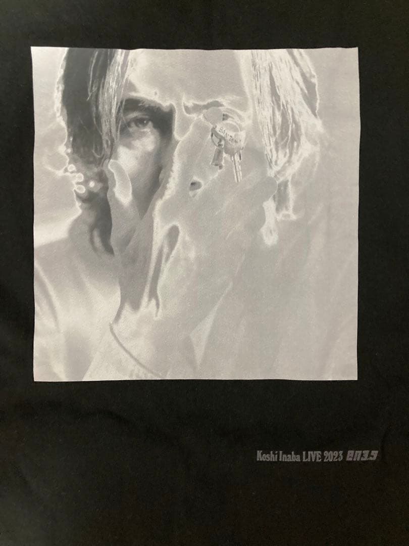 B’z 稲葉浩志 en3.5 ツアーTシャツ 黒 2XL 匿名配送