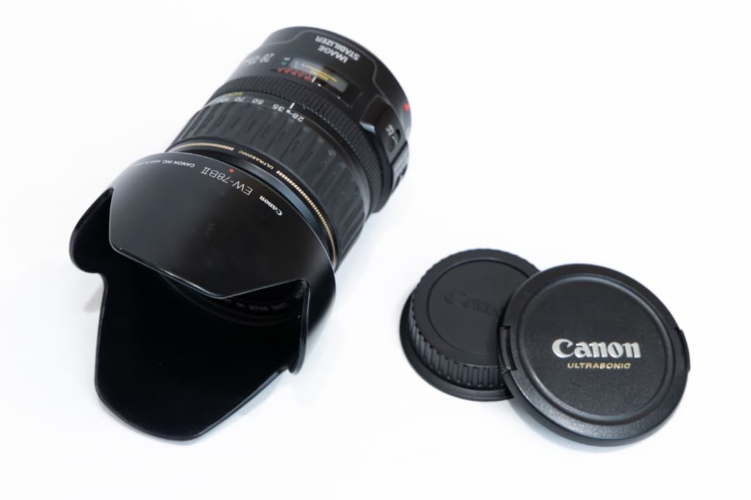 EF 28-135mm f/3.5-5.6 IS USM UVフィルター付き
