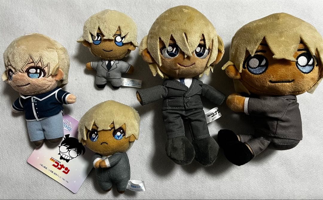 名探偵コナン　安室透　降谷零　バーボン　ぬいぐるみ　セット