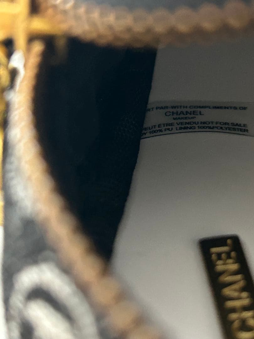 CHANEL ショルダーバッグ デニム 2wayブラック