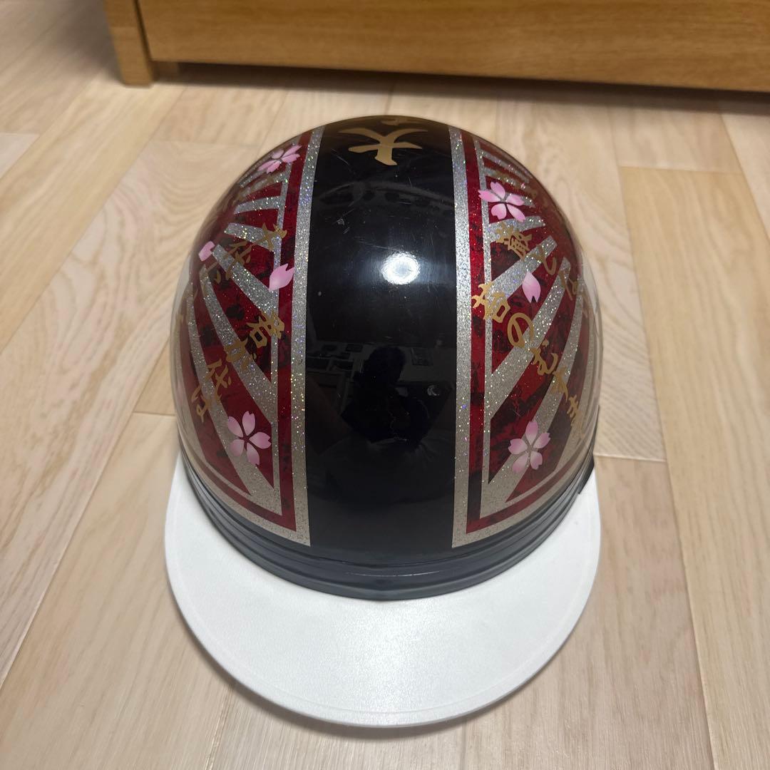 半帽型ヘルメット 大和魂 - メルカリ