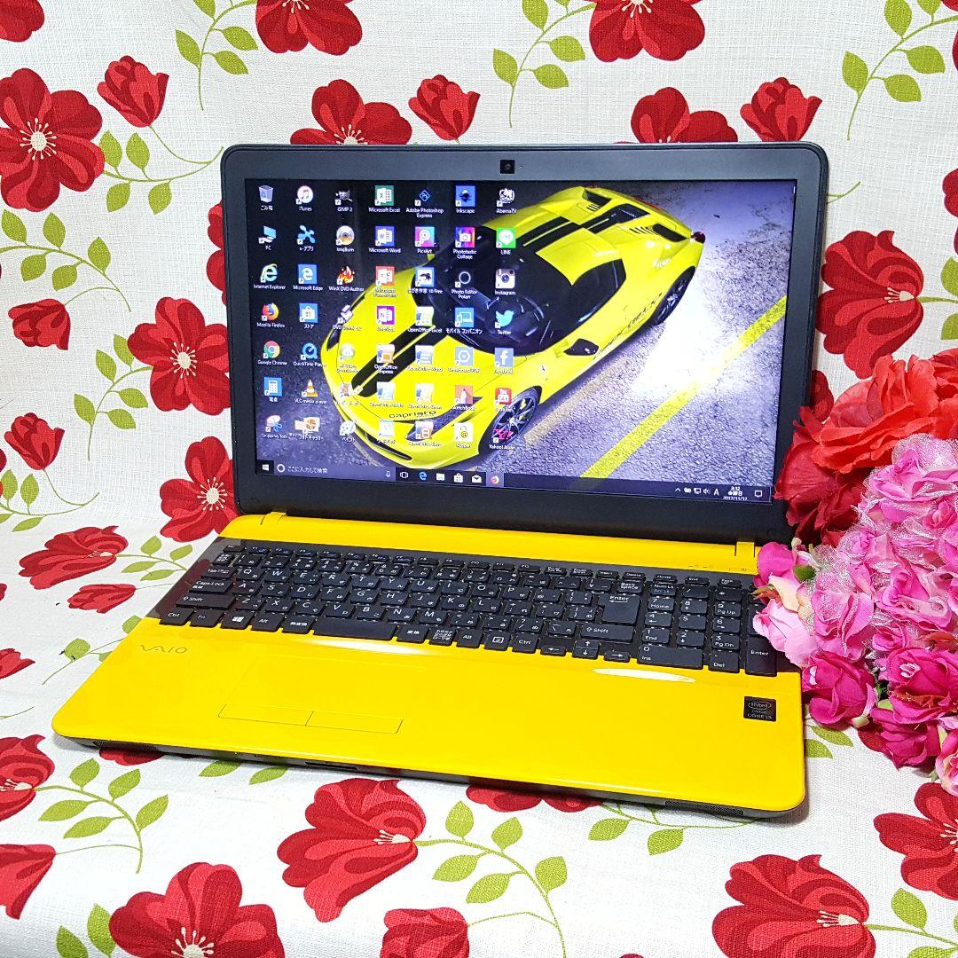 SONY VIAO/Windows11/SSD240G/メモリ8G/レア色/美品