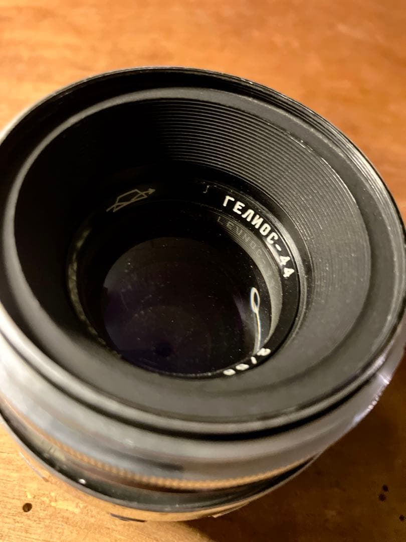 激レア ヘリオス 58mm f/2 最初期玉 13枚 美品 シルバー ぐるぐる