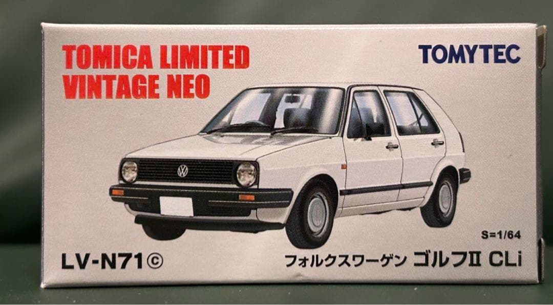 トミカリミテッドヴィンテージネオ フォルクスワーゲン ゴルフⅡ CLi