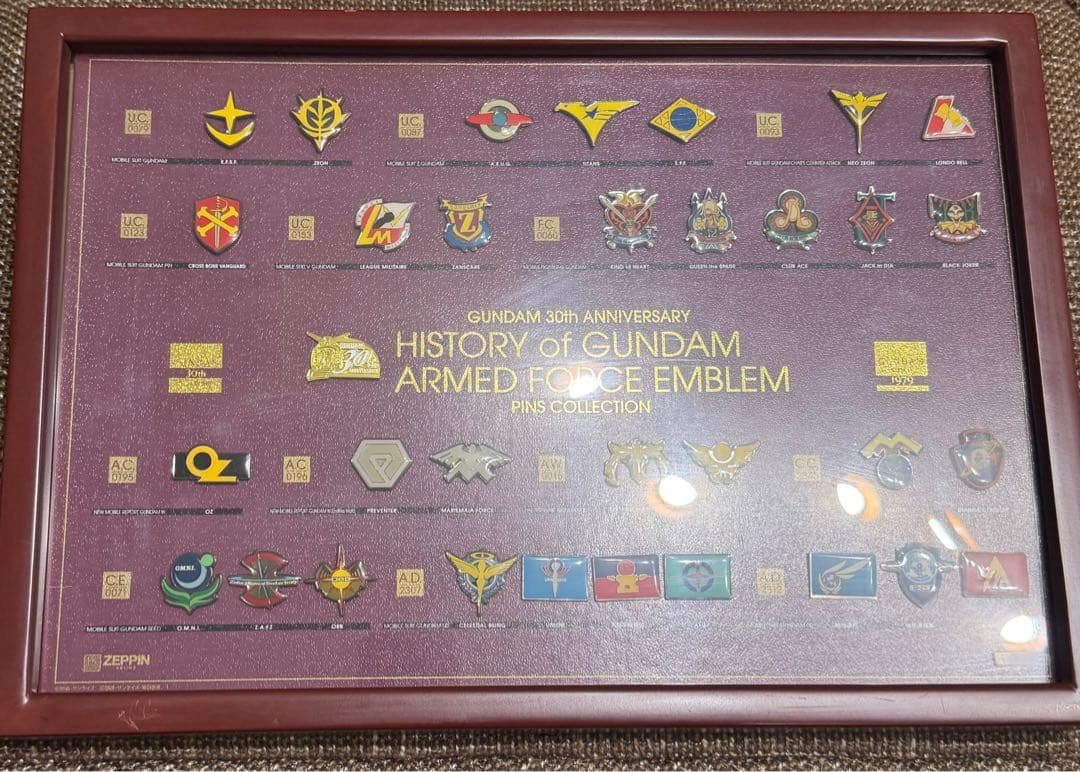 新連邦 ガンダムX ガンダム生誕30周年 ピンズコレクション バラ売り