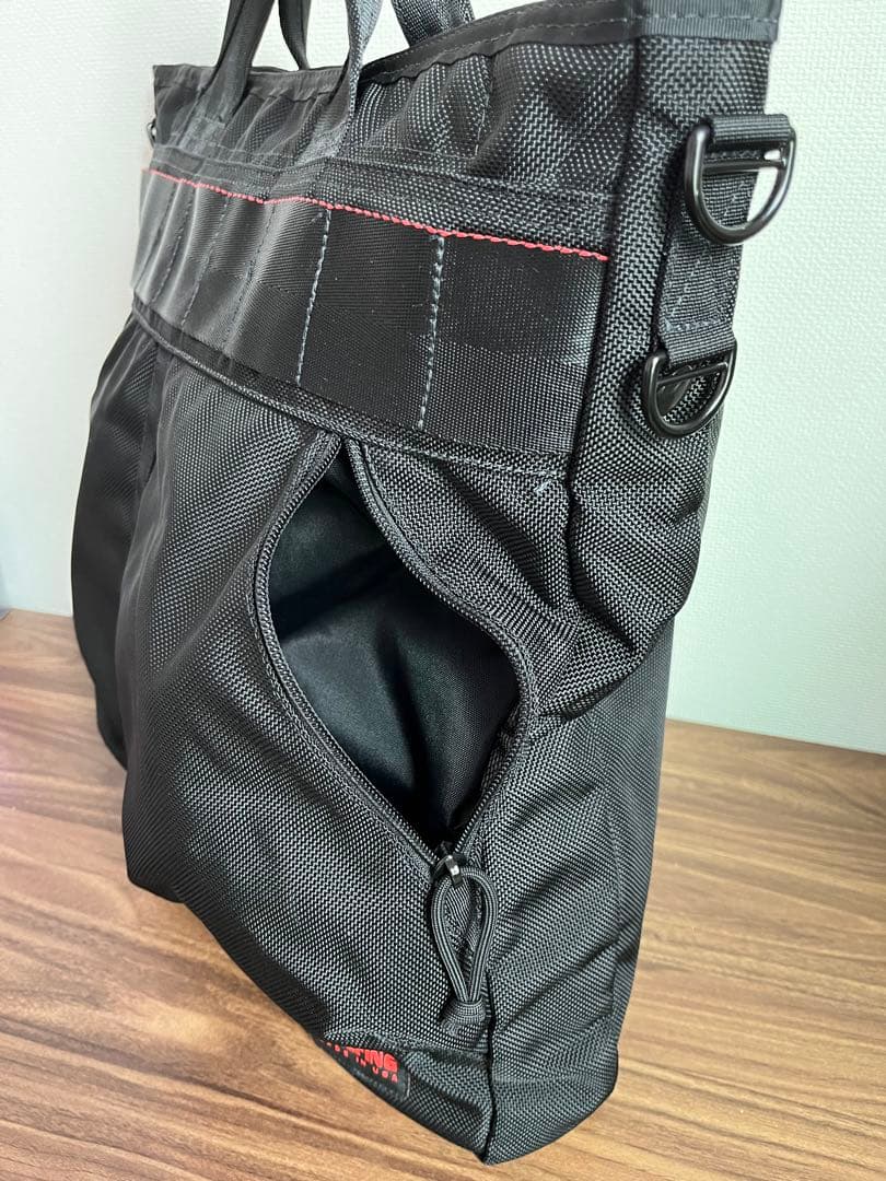 極美品】BRIEFING ブリーフィング ネオステルス ヘルメットバック BK