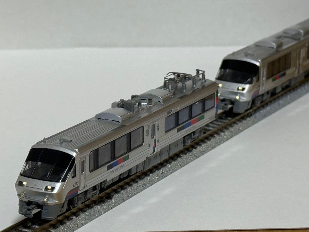 783系 特急にちりん CM33編成 ハイパーサルーン色 スカート拡大 4両