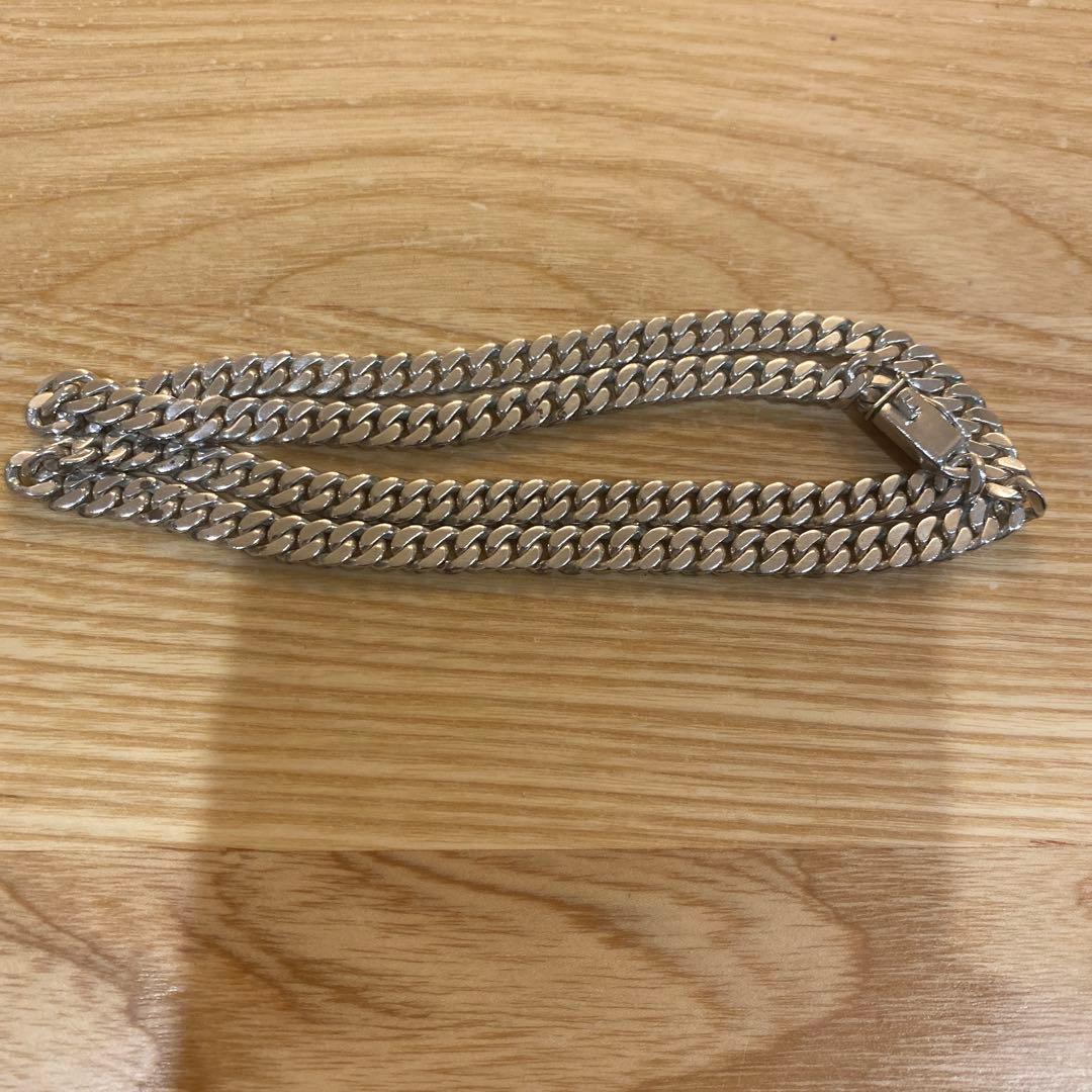 silverシルバー　銀　925 喜平　ネックレス　チェーン シルバー925 喜平チェーン ネックレス 幅8mm 45cm 喜平ネックレス 太め