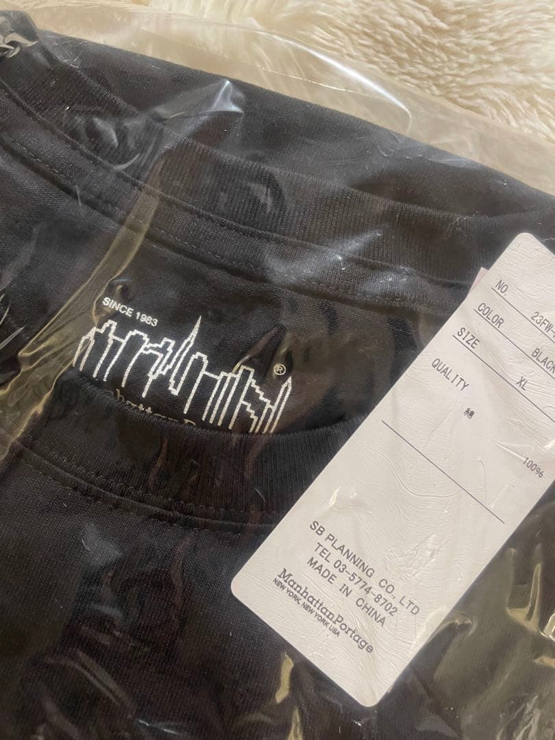 Muro ×TechnicsManhattanPortageブラック ロングT