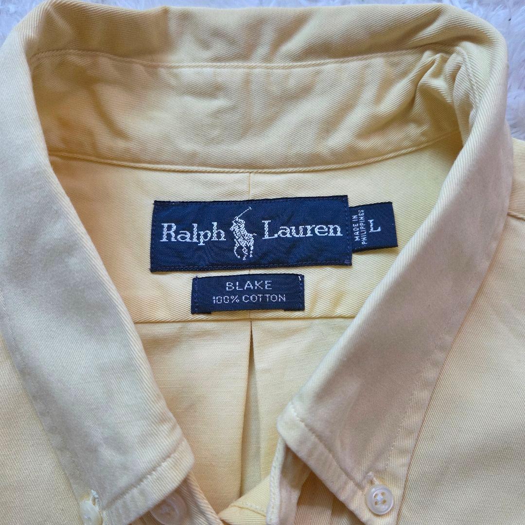 未使用品 ミント ラルフローレン チノシャツ BLAIRE ボタンダウン M