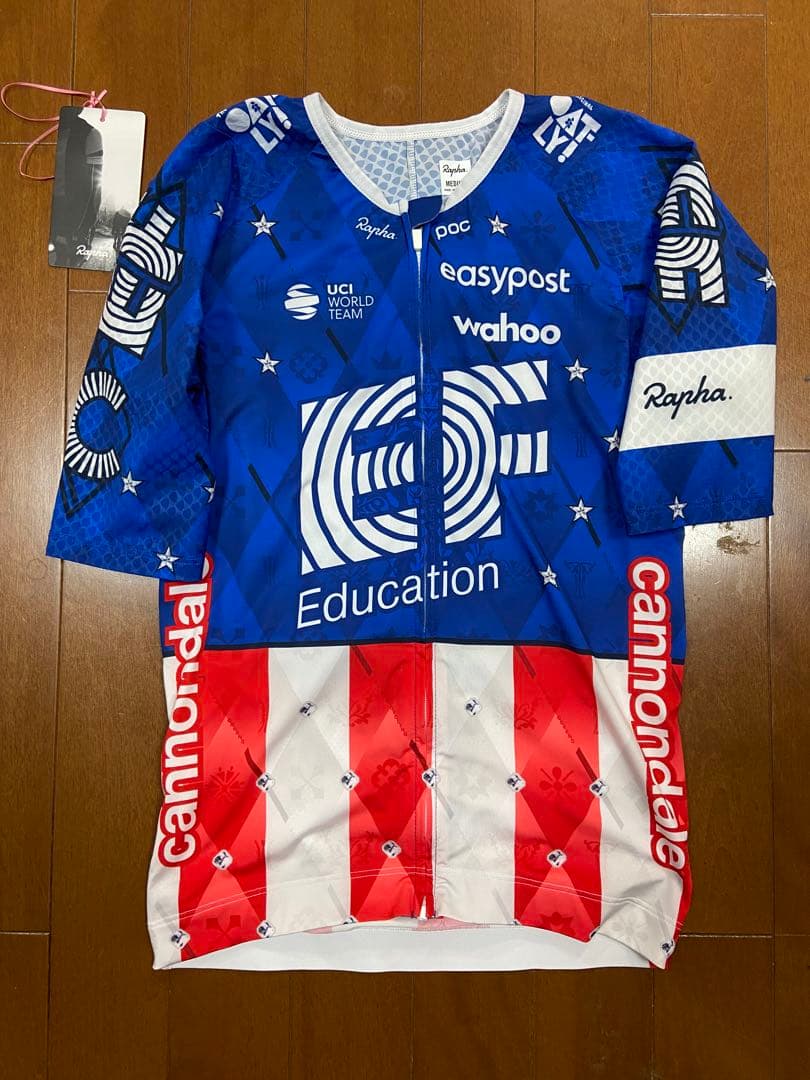 ★水木金限定割引‼️Rapha EF Men's Aero Jersey USA Rapha EF Men's Pro Team Aero Jersey - Multicolour – CCACHE