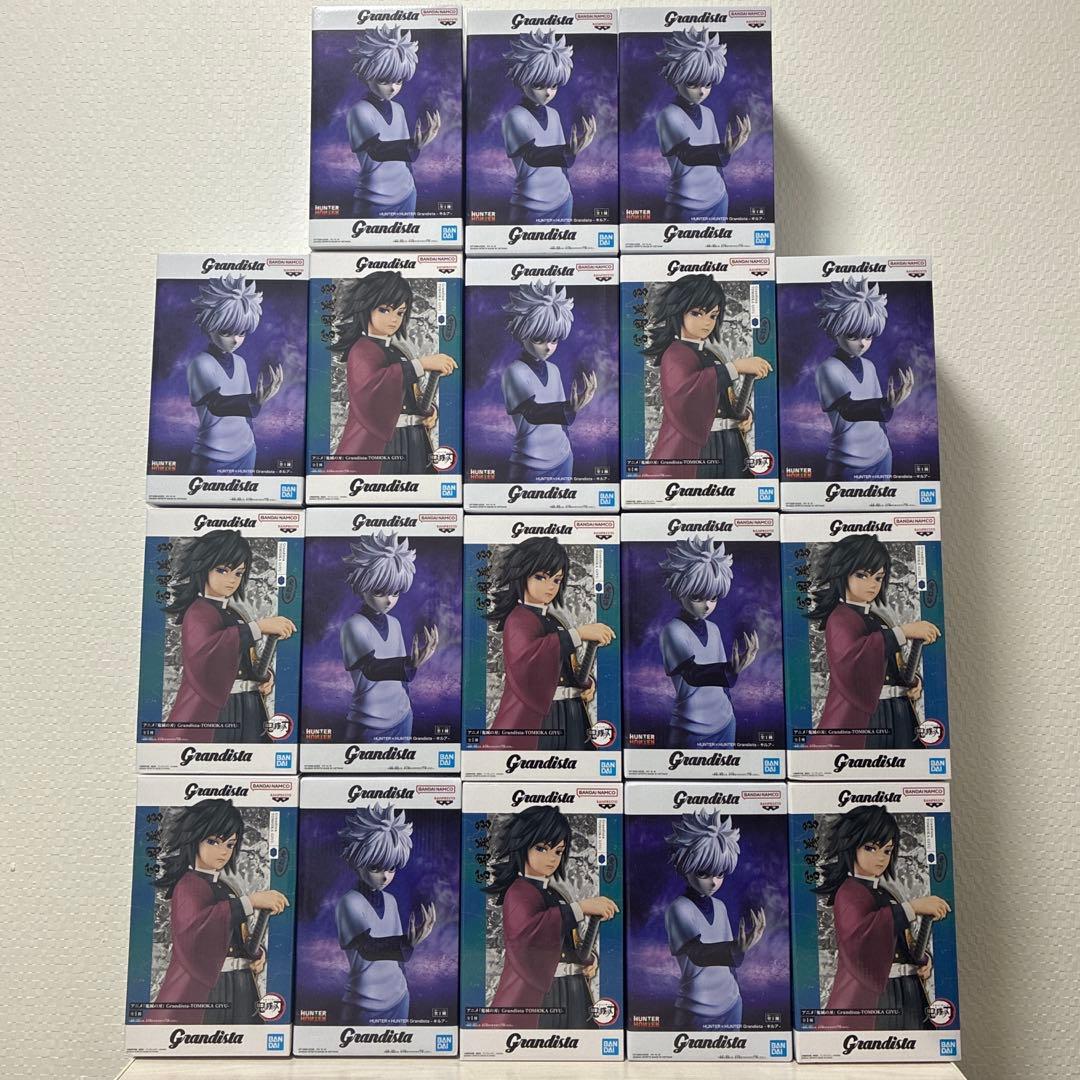 Grandista キルア 冨岡義勇 フィギュアまとめ売り18個セット Grandista HUNTER×HUNTER キルア・鬼滅の刃 冨岡義勇 - メルカリ