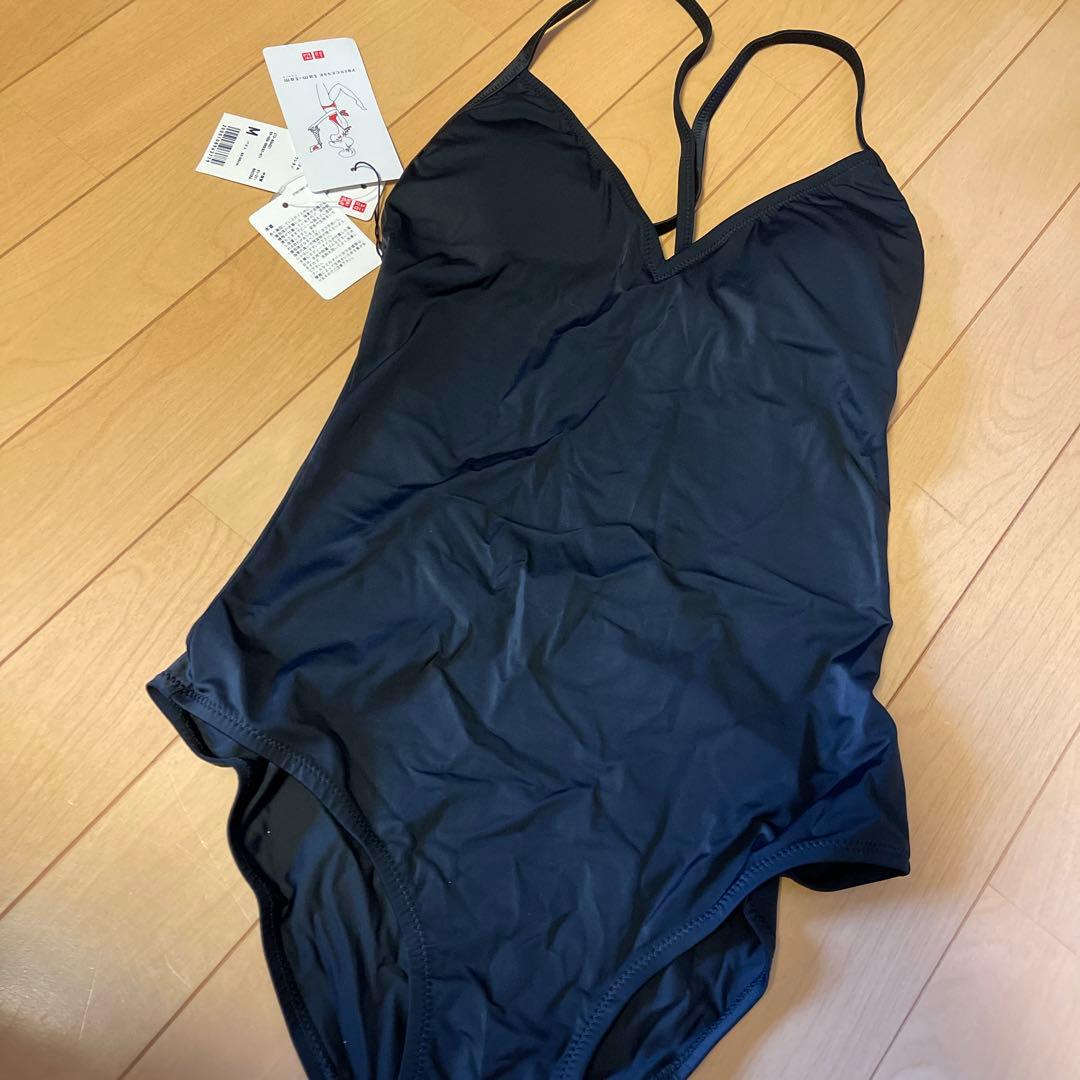 未使用 ユニクロ プリンセスタムタム スイムワンピース 水着 Mサイズ