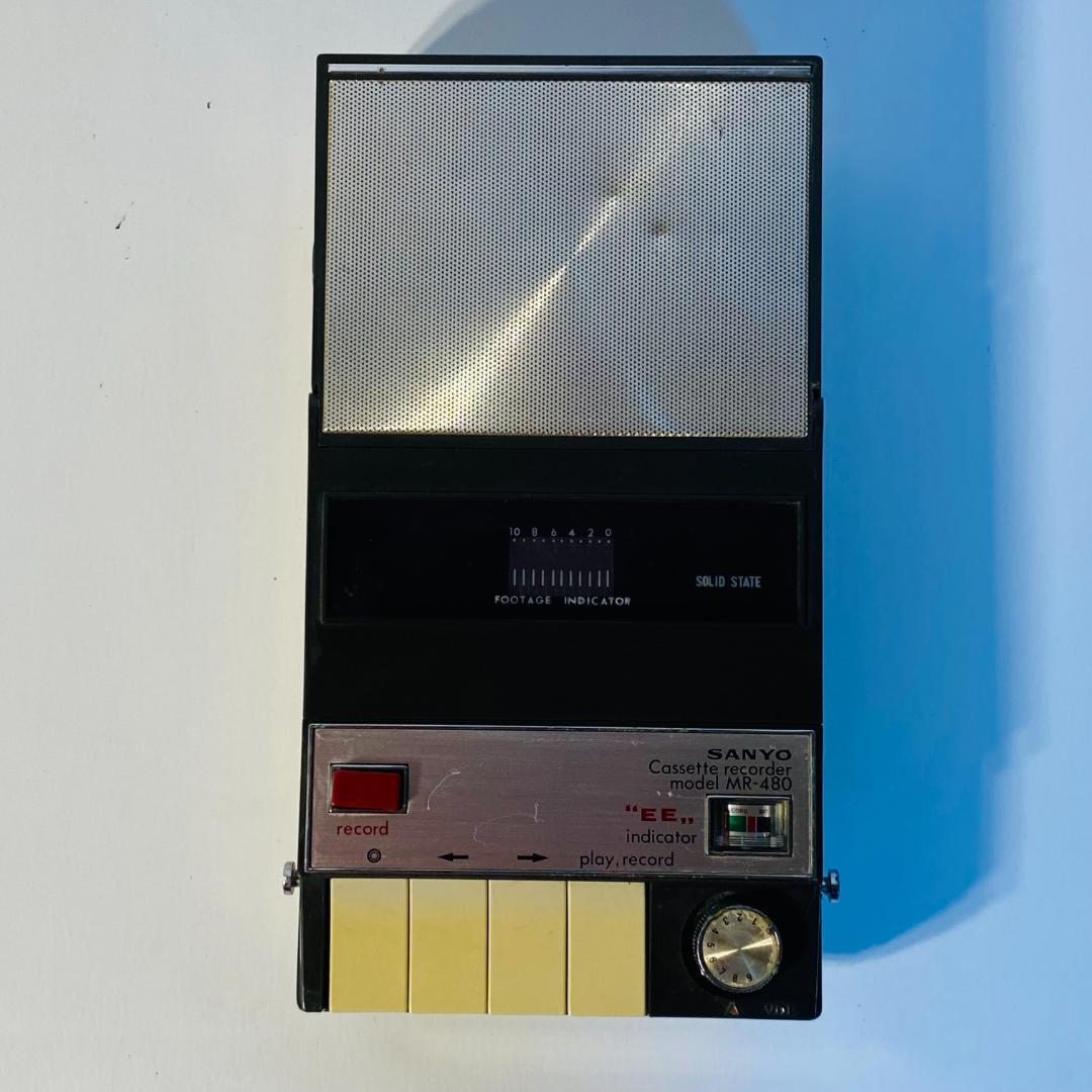 SANYO 三洋電機 カセットテープレコーダー MR-480 ジャンク 送料込み