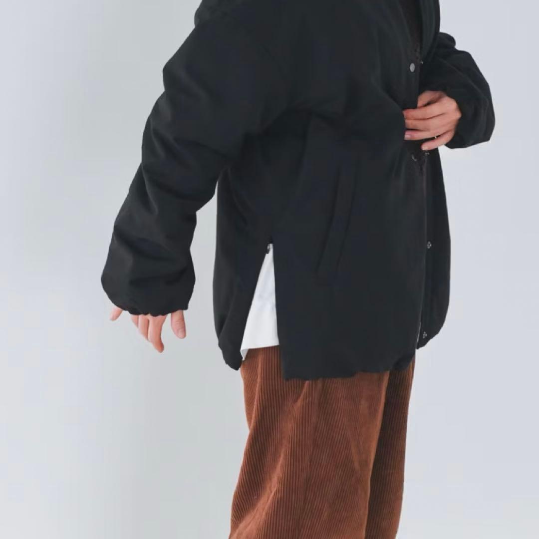 ふんわり軽くてあったかい」洗えるショート丈コート（中綿入り