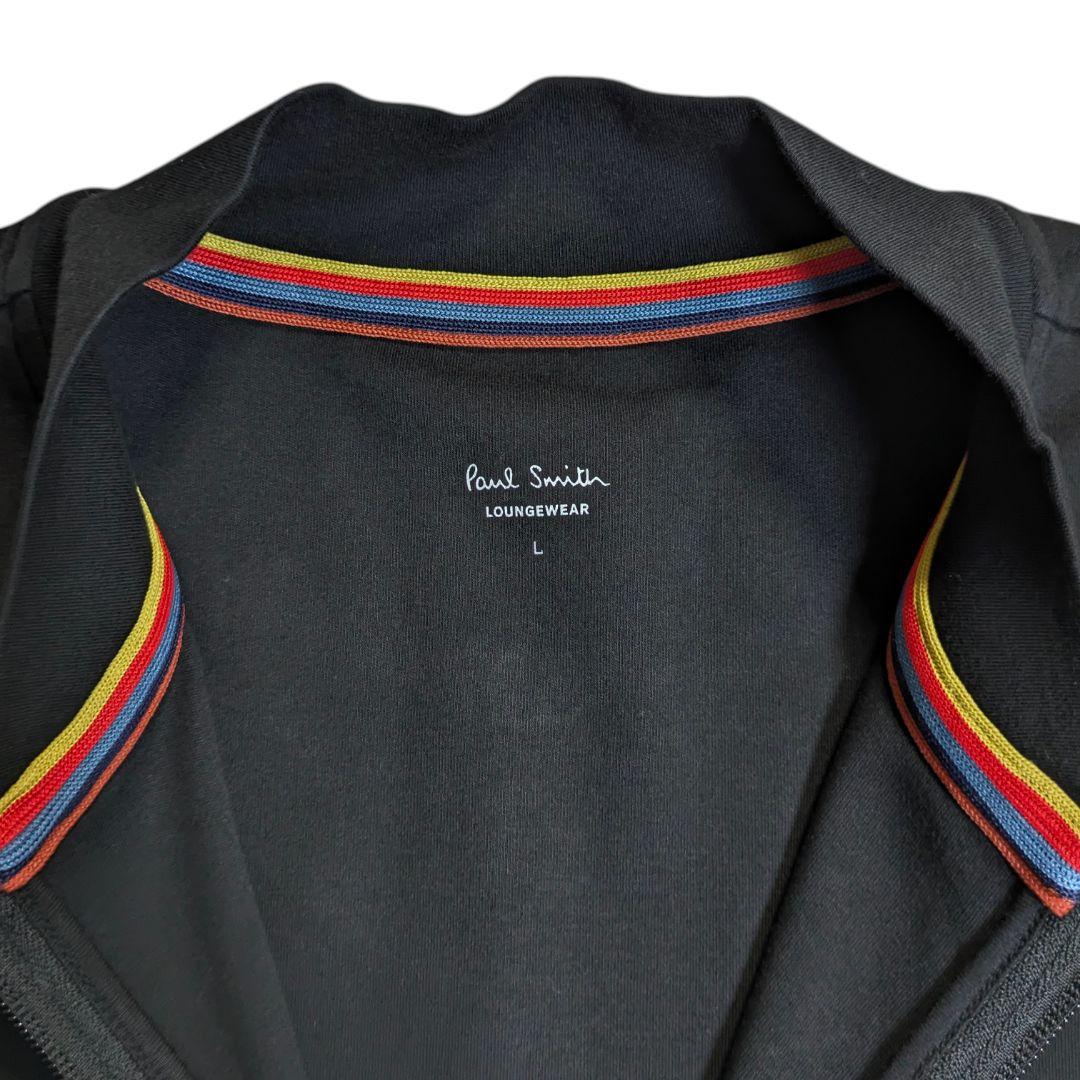 ポールスミス ジップアップブルゾン L アーティストストライプ