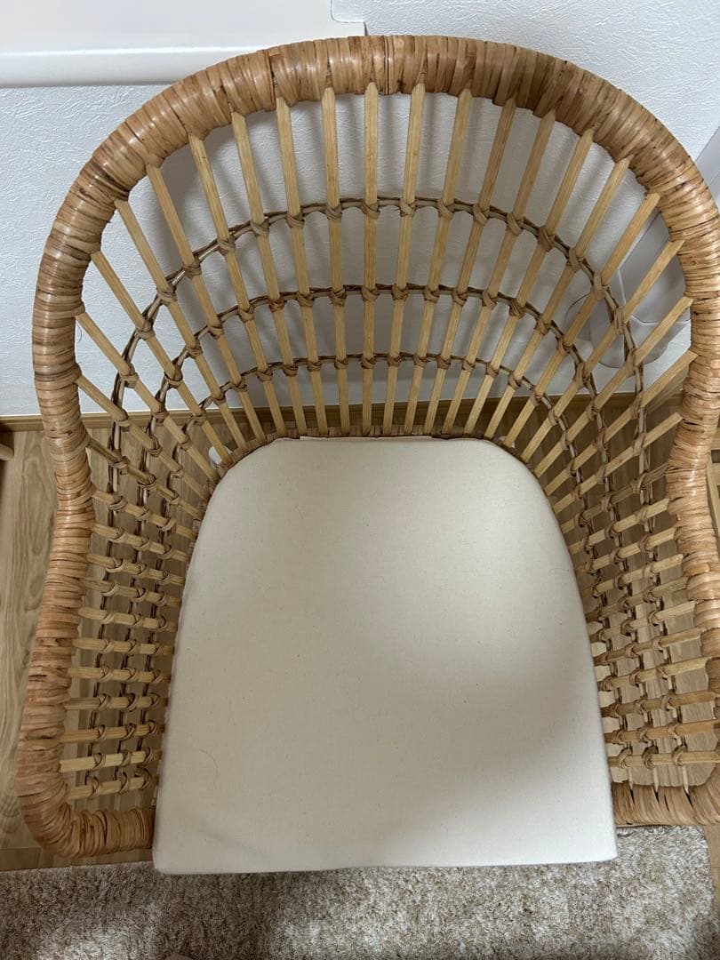 美品】IKEA NILSOVEニルソーヴェ NORNAノールナ クッション付 - メルカリ