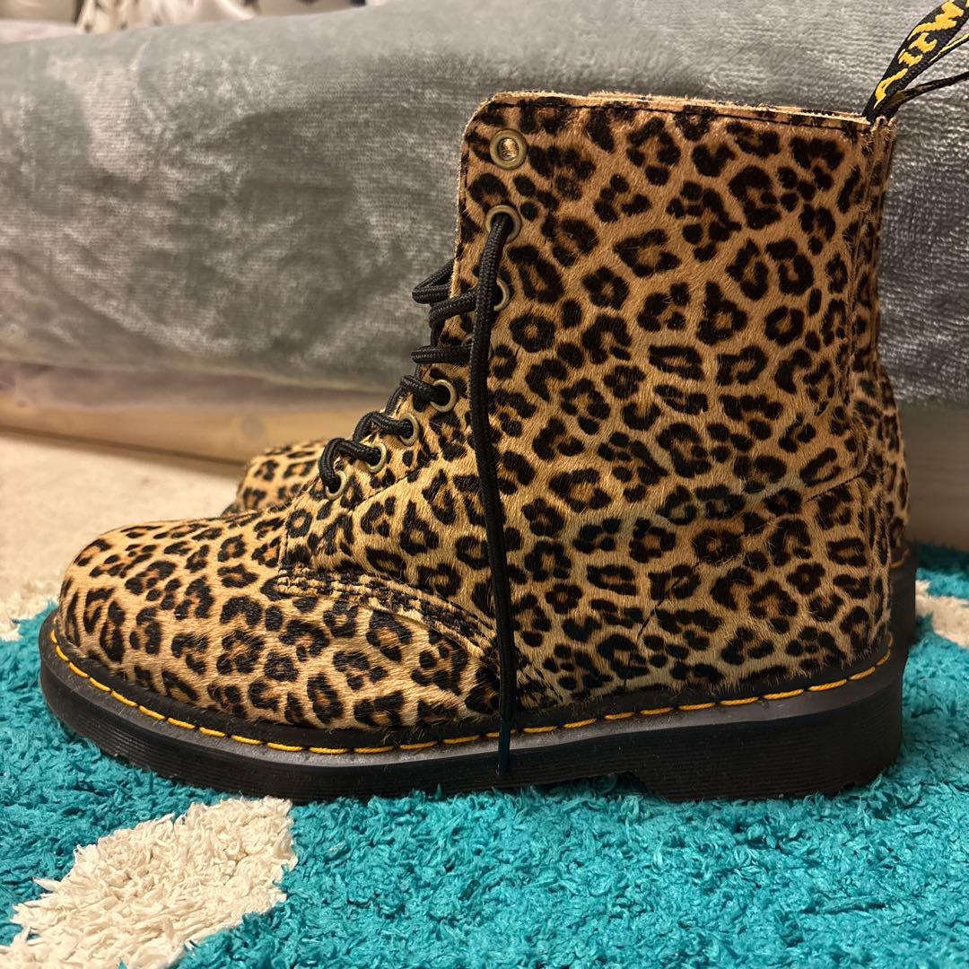 Dr.martensドクターマーチン　ブーツレオパレード　ヒョウ柄 Dr.Martens - 新品未使用/激レアサイズ/Dr.Martin/ドクターマーチン