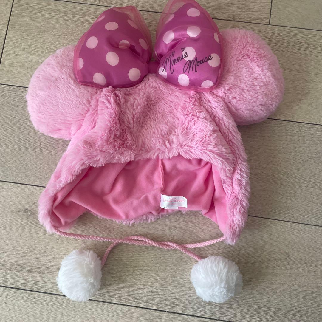 すし様専用 ディズニー ミニーちゃん ファンキャップ ピンク 被り物