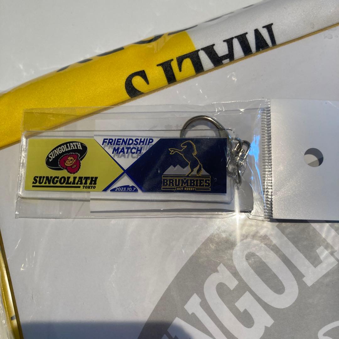 ☆東京サントリーサンゴリアス☆フレンドシップ限定グッズ&代表選手