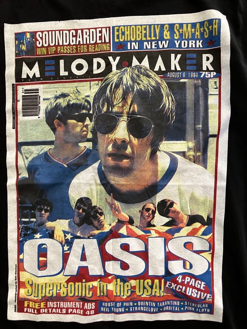 【激レア】OASIS オアシス MELODY MAKER Tシャツ