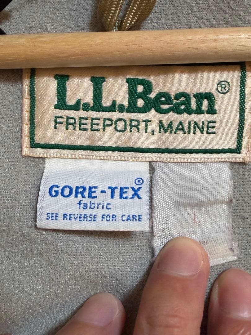か*ん様 90’s L.L.Bean ベージュ マウンテンパーカー