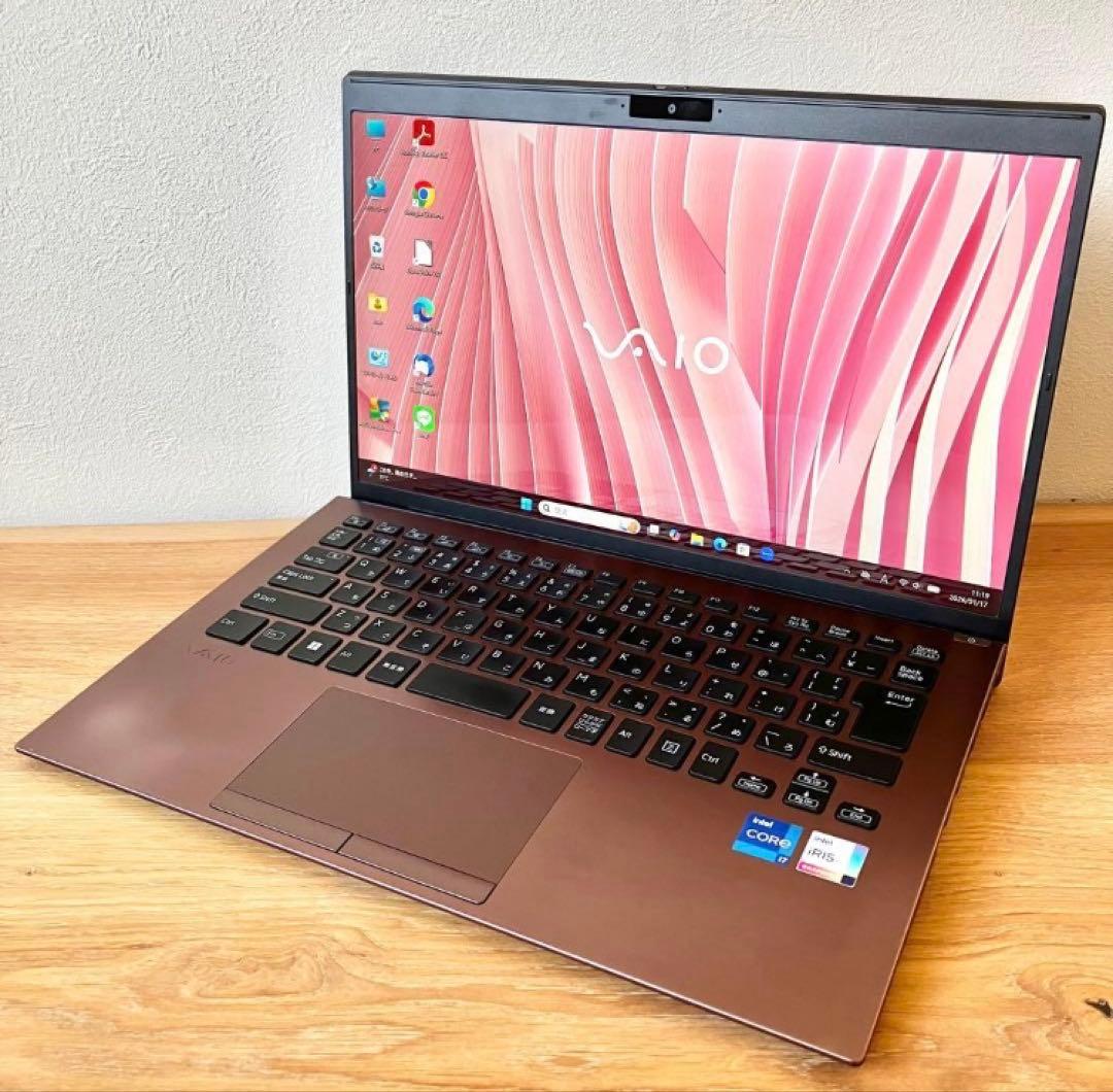VAIO 32GB i7 SSD512GBタッチ軽量Windows11ノートPC - メルカリ