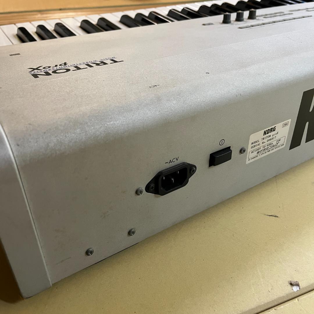 KORG TRITON Pro-X 88鍵 シンセサイザー 動作確認済 - メルカリ