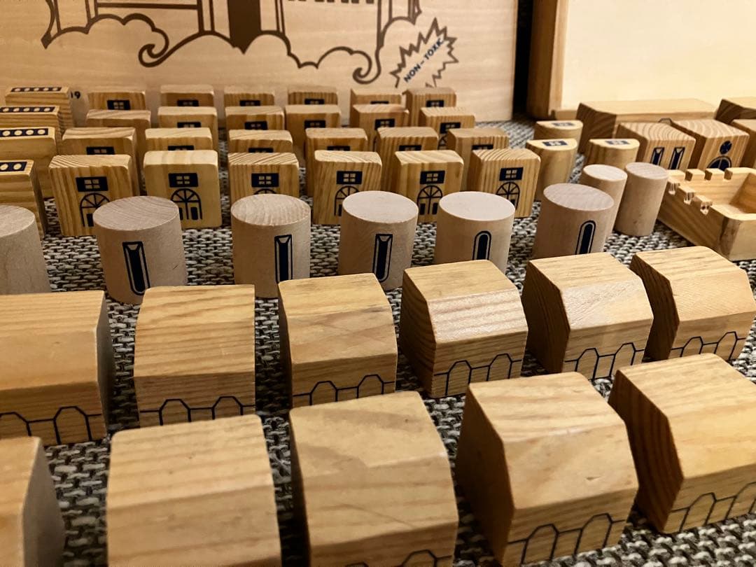 MILAN ミラン キャッスルブロック お城 積み木 レア品 108ピース