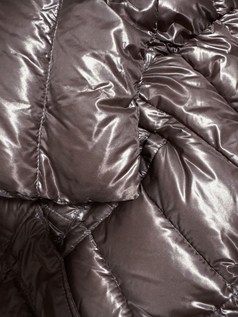 HERNO 2way ダウンコート Aライン ブラウン - メルカリ