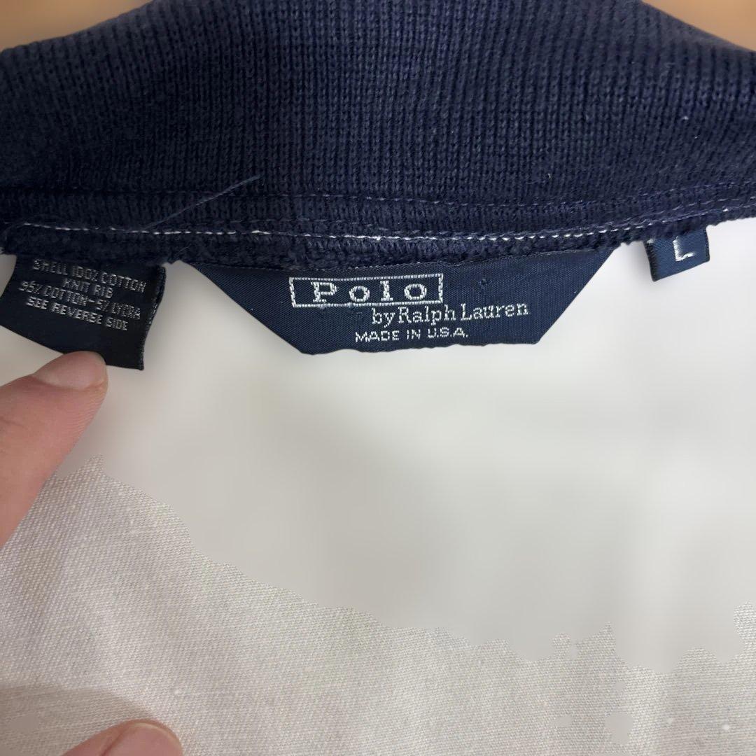 80s～90s前半 三角タグ ポロラルフローレン スイングトップ USA製 L