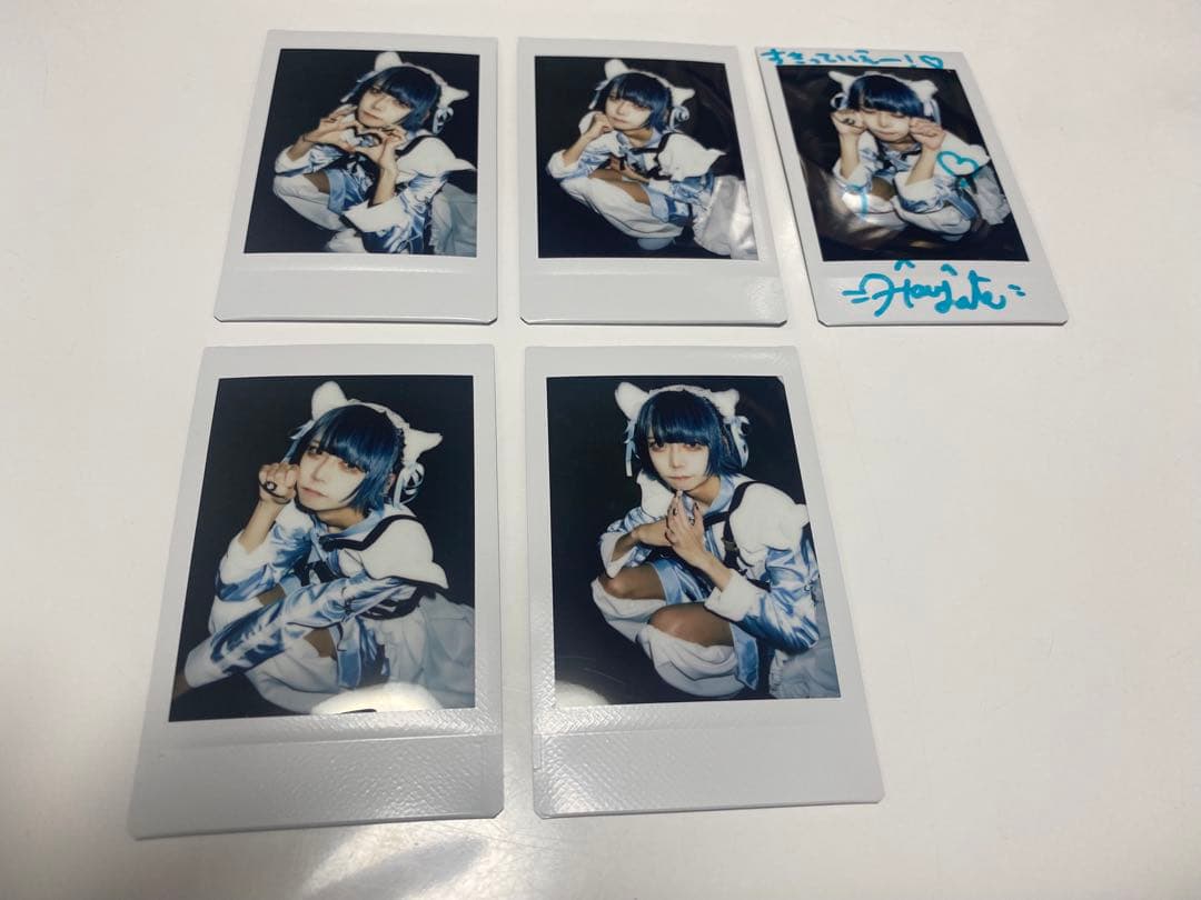 らぶしっく Scapegoat はやて 直筆サイン チェキ 5枚セット - メルカリ