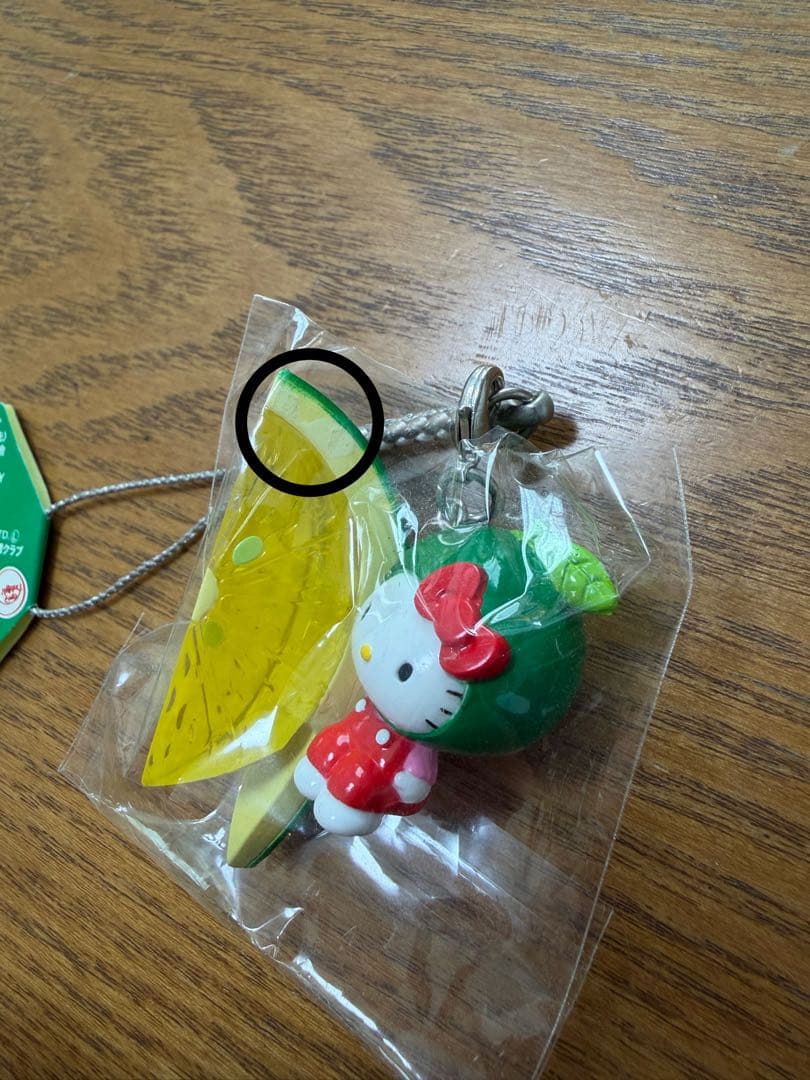 ハローキティ コップのフチ子 大分限定 カボス ご当地キティ ストラップ レア