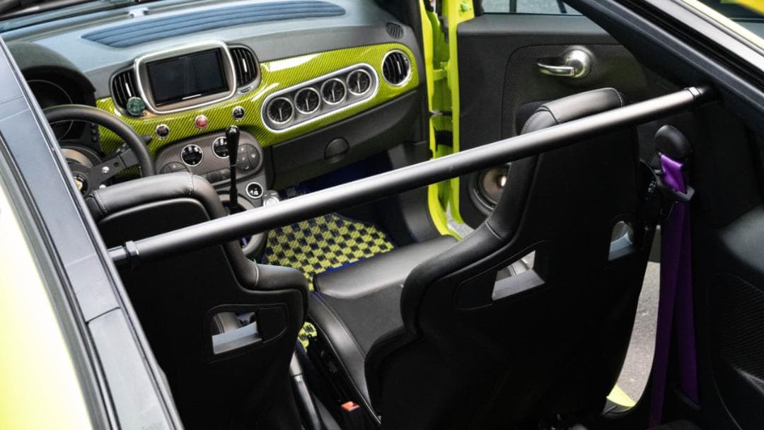 アバルト 500C 595C用 補強バー 19オートデザインオリジナル