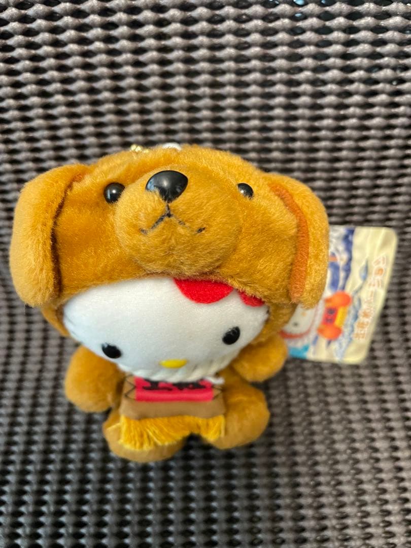 高知限定 ご当地 ハローキティ 土佐犬 ぬいぐるみ