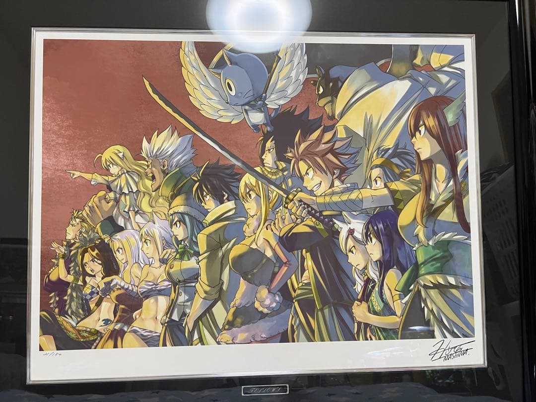 FAIRY TAIL/版画/作家 真島ヒロ/作品名 FELLOWS/直筆サイン入 FAIRY TAIL/版画/作家 真島ヒロ/作品名 FELLOWS/直筆サイン入 - メルカリ