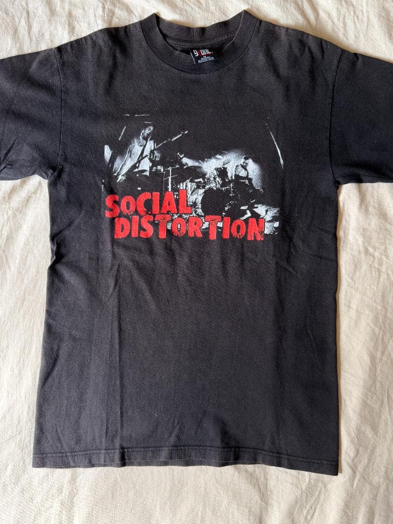 90s SOCIAL DISTORTION Tシャツ ビンテージ バンド USA - メルカリ
