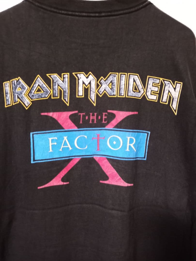 値引き交渉不可商品】古着 90s Iron Maiden Tシャツ - メルカリ