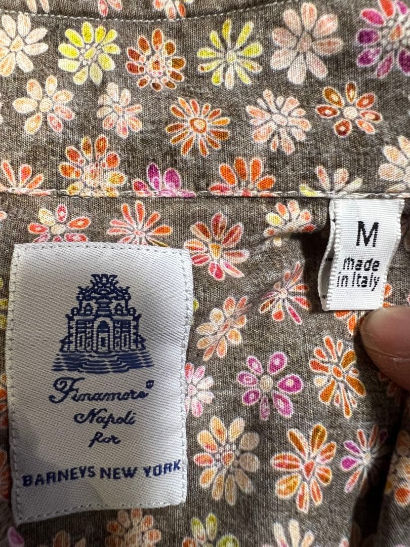 mwmw1015様専用 FinamoreSERGIO フィナモレ 青タグ シャツ - メルカリ