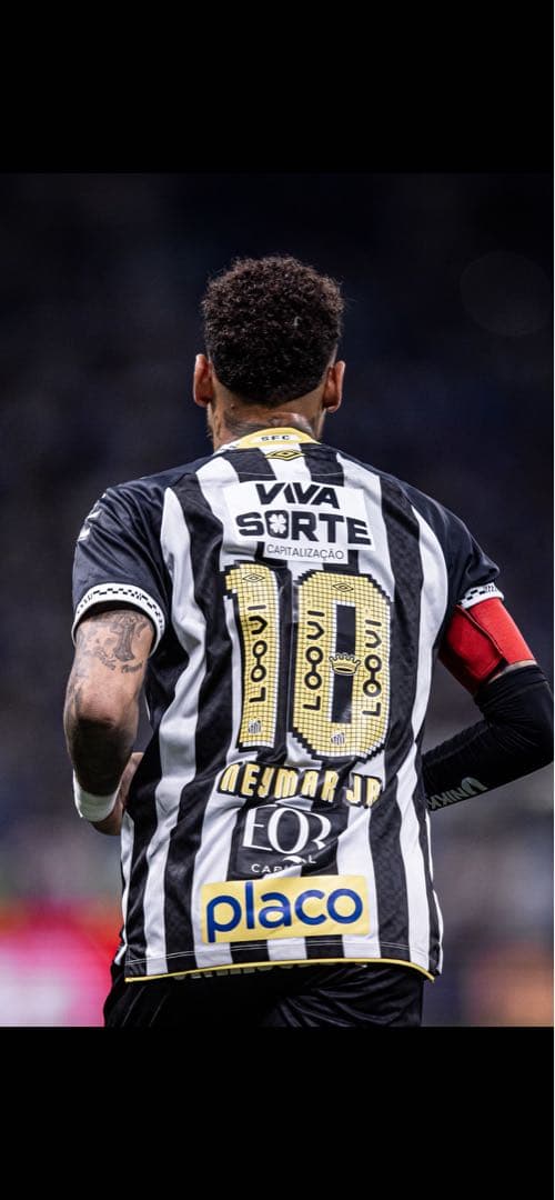 新品サントスFC アウェイ25/26 ネイマール背番号10 ユニフォーム