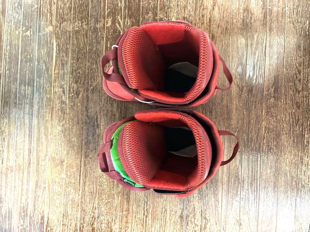 値下げ交渉可　BURTONバートン スノーボードブーツ 27.0cm レッド