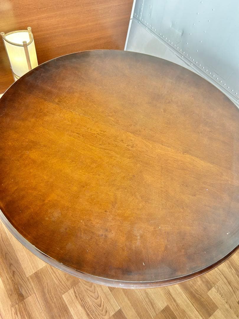 700 まさら様 形 ダイニングテーブル 直径120cm レトロ a