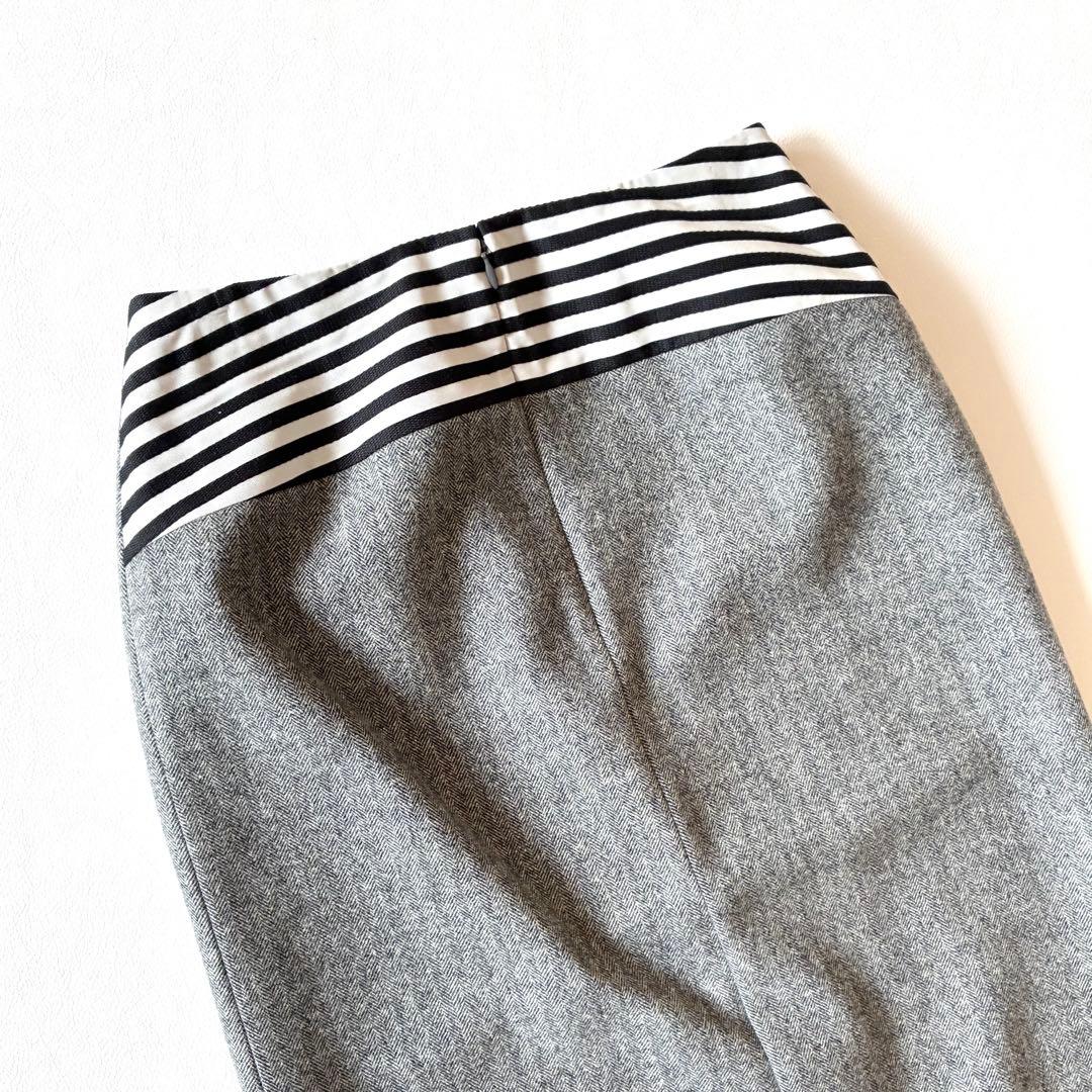 未使用タグ付き✨ボーダーズアットバルコニー ウールスカート