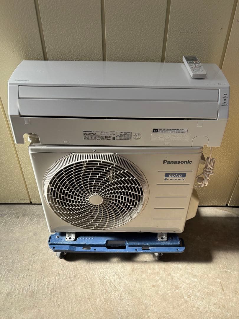 ⭕️ 2023年製 パナソニックエアコン　2.2kw 6畳用　取り付け工事対応可能