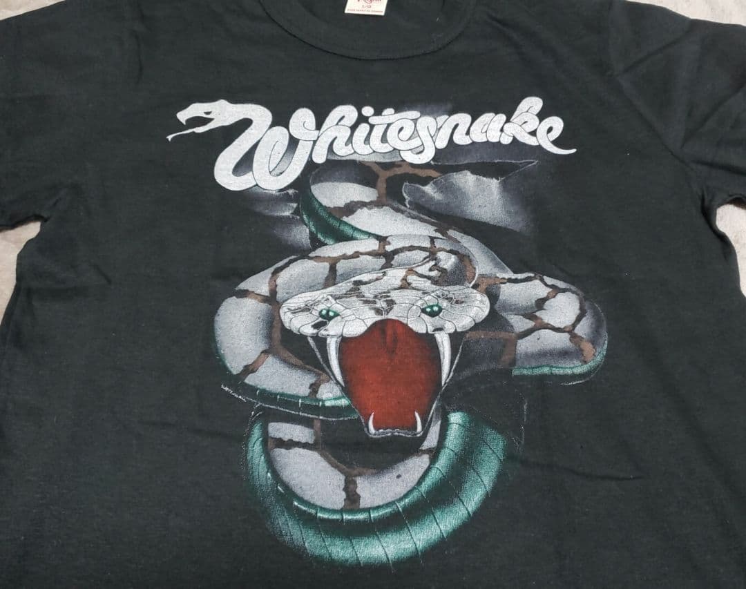 Whitesnake 1984年ツアー Tシャツ　ヴィンテージ
