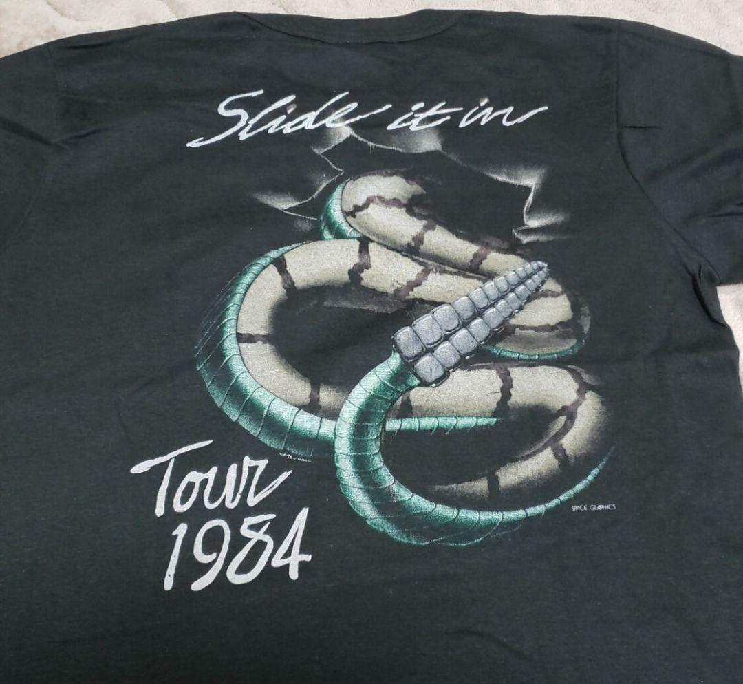 Whitesnake 1984年ツアー Tシャツ　ヴィンテージ
