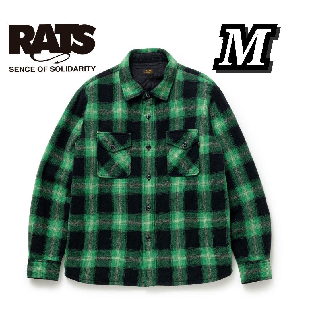 M RATS WOOL CHECK SHIRT JKT 木村拓哉 キムタク - メルカリ